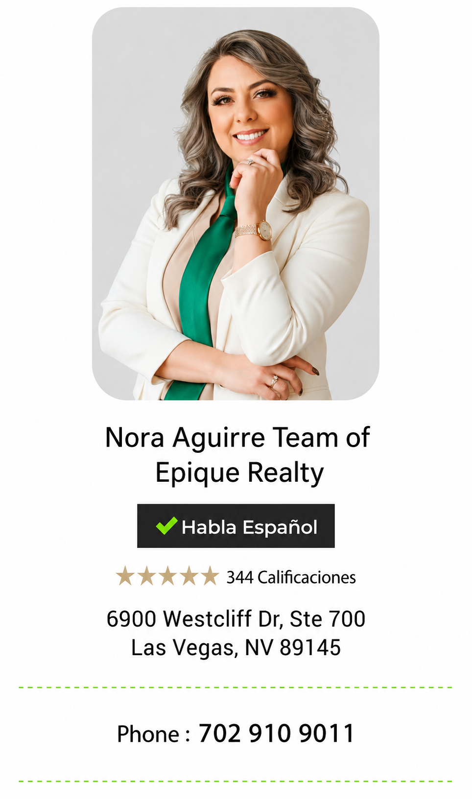 CONTACTO 2 AGENTE DE BIENES RAICES EN LAS VEGAS NEVADA