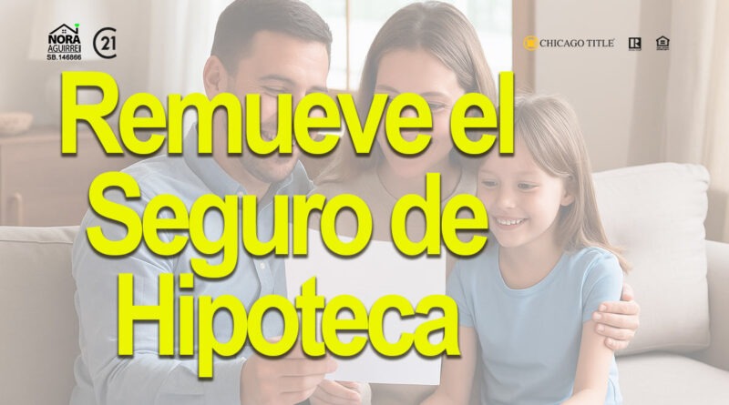 quiero remover el seguro de mi hipoteca