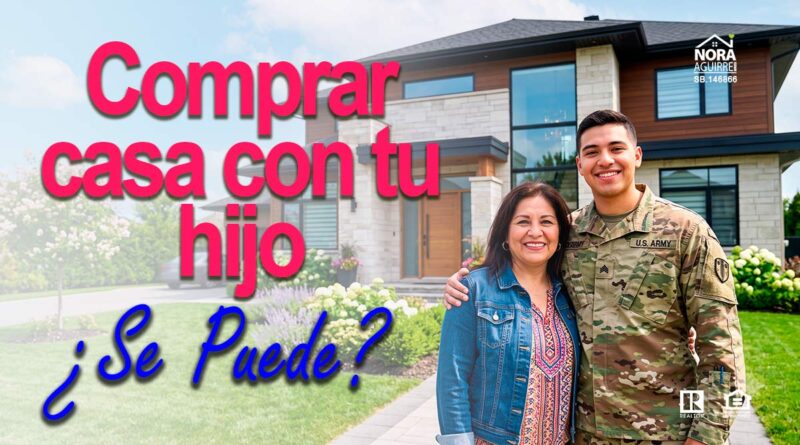 comprar casa con mi hijo
