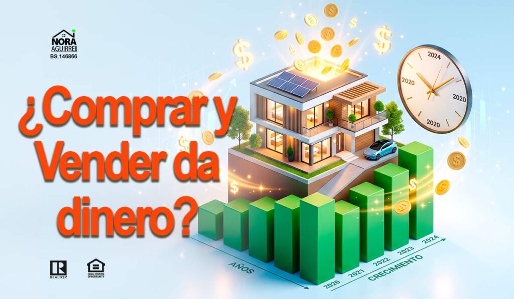 comprar y vender casa da dinero