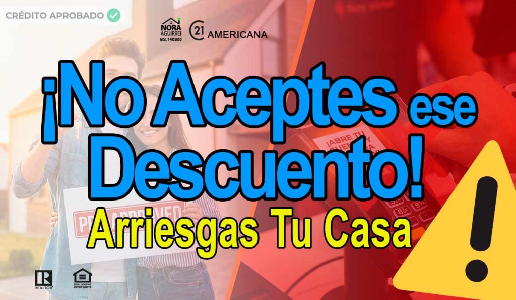 no saques una tarjeta nueva arriesgas tu casa
