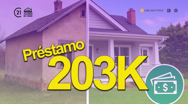prestamo fha 203k
