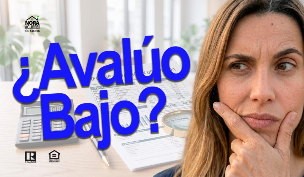 evaluacion para propiedad me salio baja