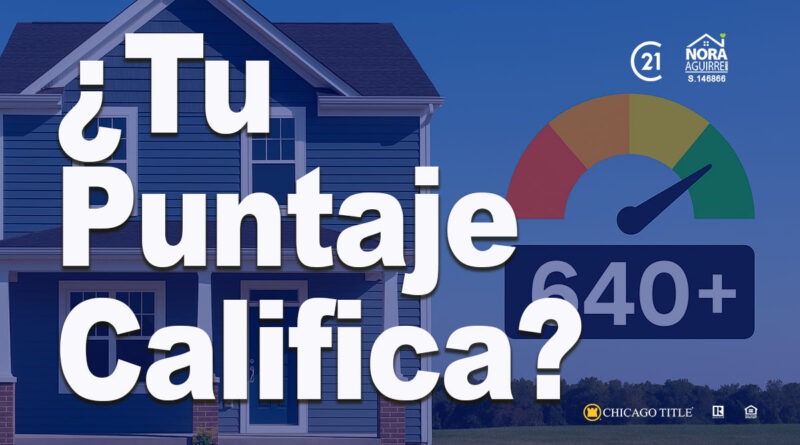 bajo enganche y puntaje