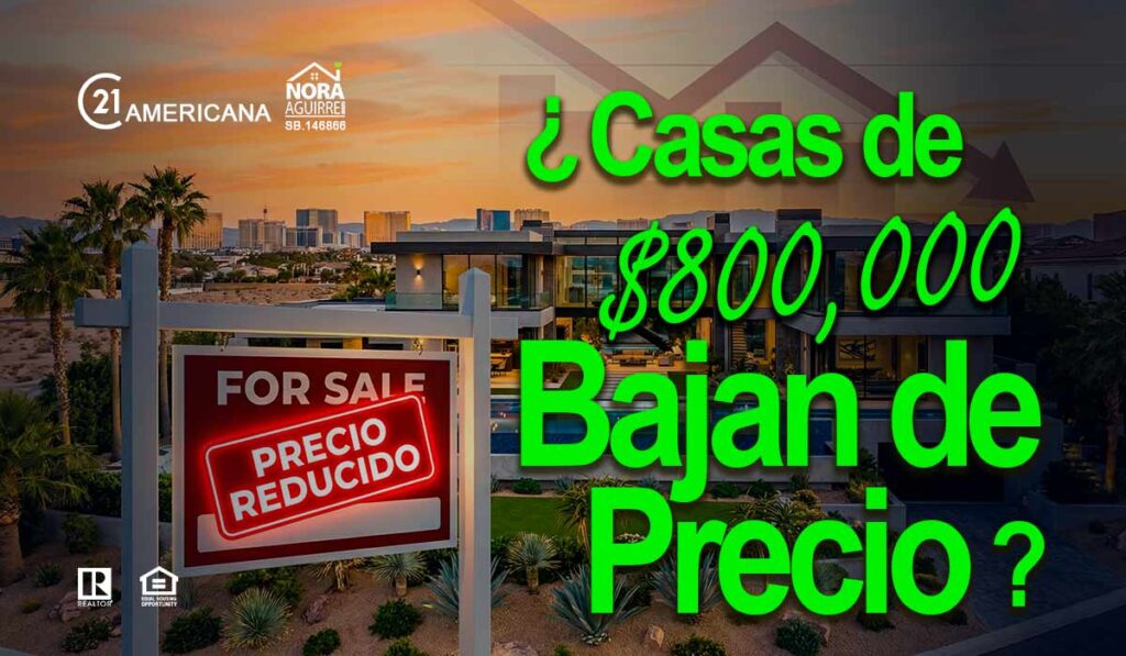 casas de 800 bajan de precio