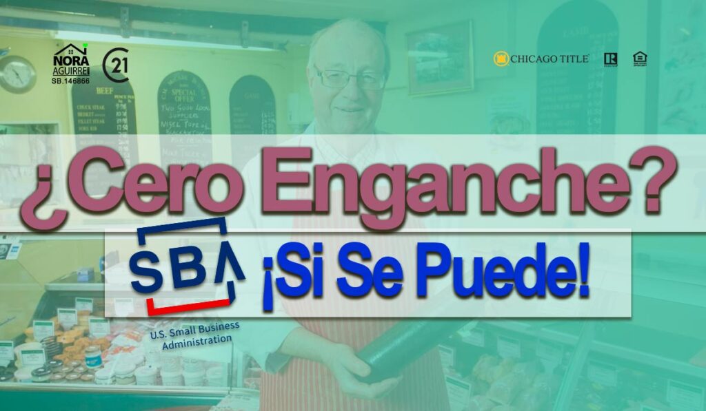 enganche bajo para prestamos sba