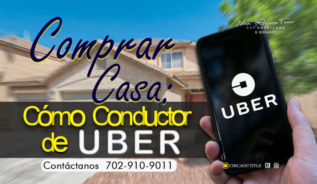 soy conductor de uber y quiero comprar casa