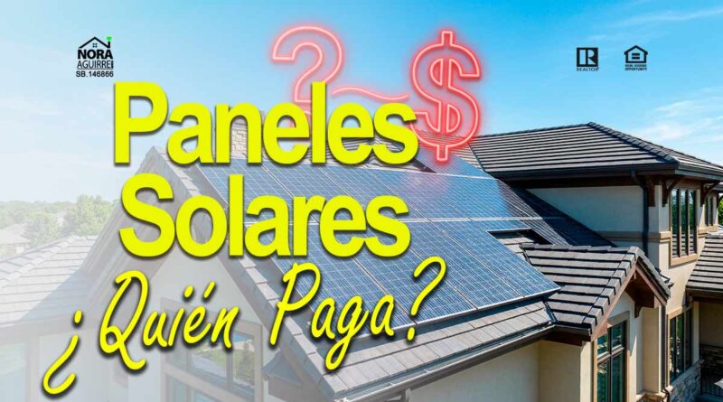 comprar casa con deuda de paneles solares