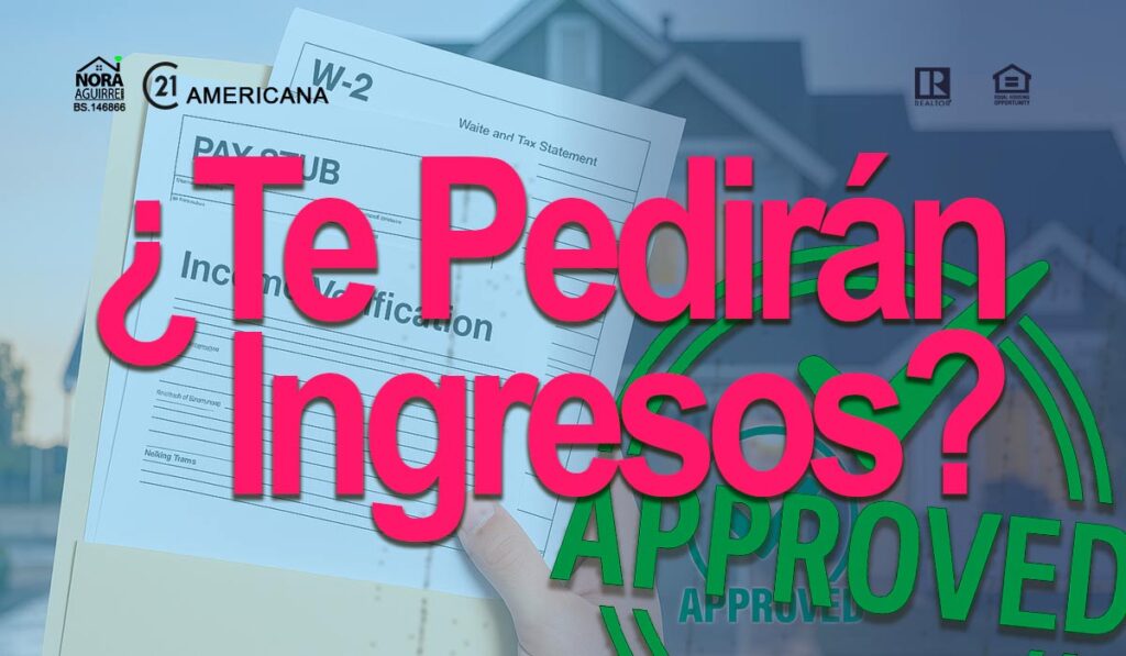 demostrar ingresos para obtener un heloc