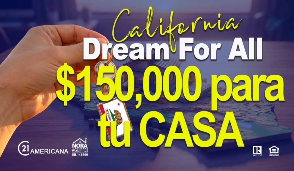 Dream For All 2026 en California: ayuda de hasta $150,000 para comprar casa 2 dream for all california 150000 para casa