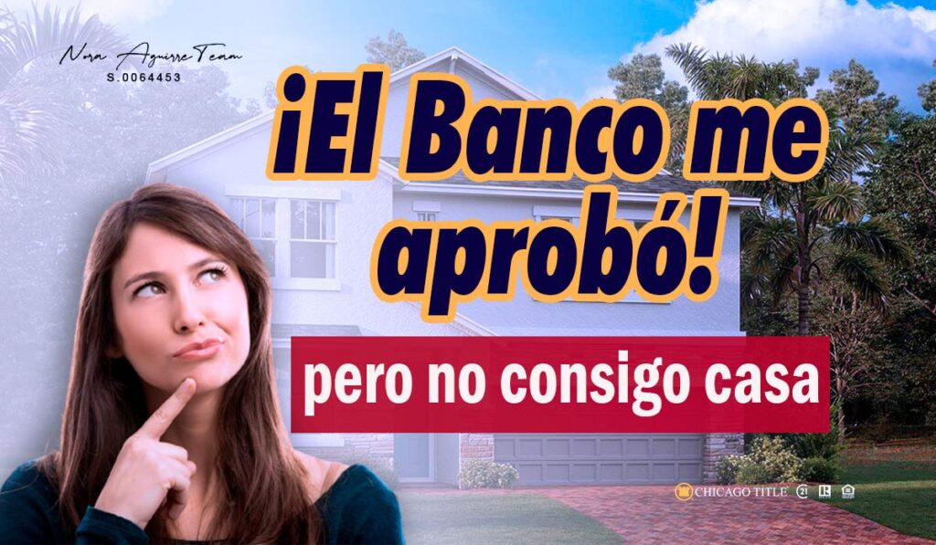 ¡Aprobado! pero, No consigo casa 2 el banco aprobó pero no consigo casa