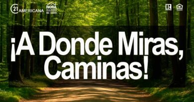 a donde miras caminas
