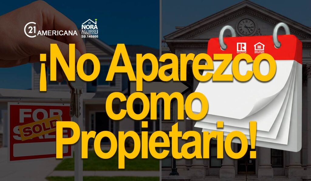 Nuevo propietario: ¿Cuánto TARDA en aparecer en los REGISTROS del condado? 2 registros del condado no aparezco como propietario