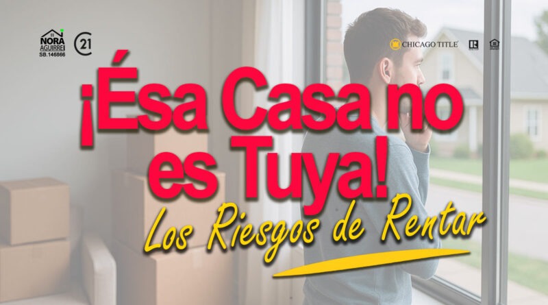 deja de rentar