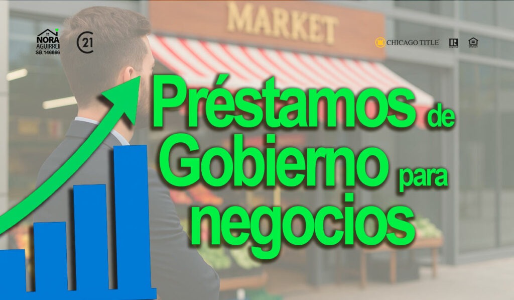 ¿Para quiénes son los préstamos de gobierno para negocio? 2 prestamos de gobierno para negocios sba