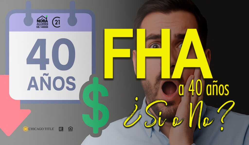 existen prestamos fha a 40 años