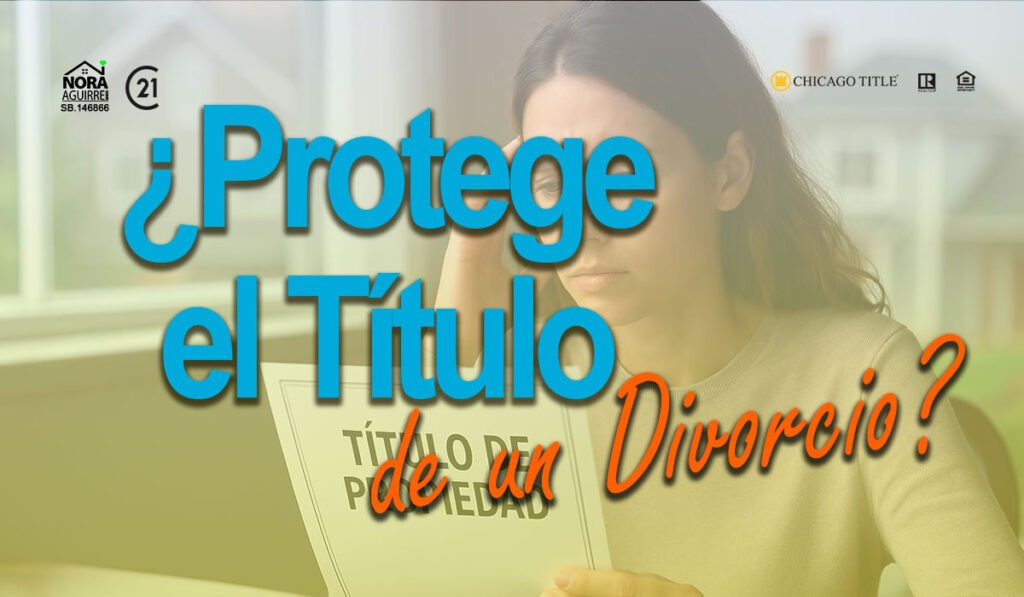 si coloco a mi nombre el titulo de propiedad mi esposo no puede reclamar