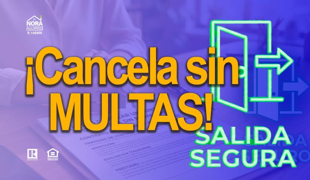 Cancelar contrato de casa sin penalidad