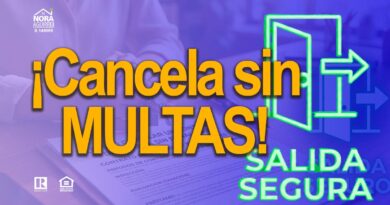 Cancelar contrato de casa sin penalidad