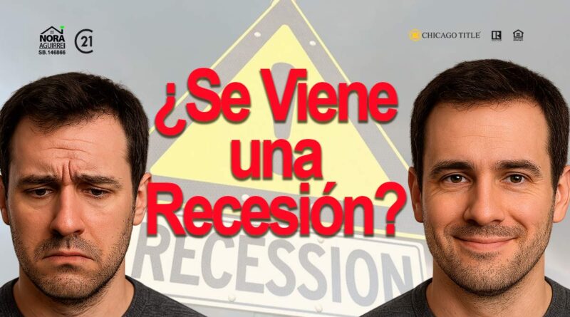 recesion o no en bienes raices